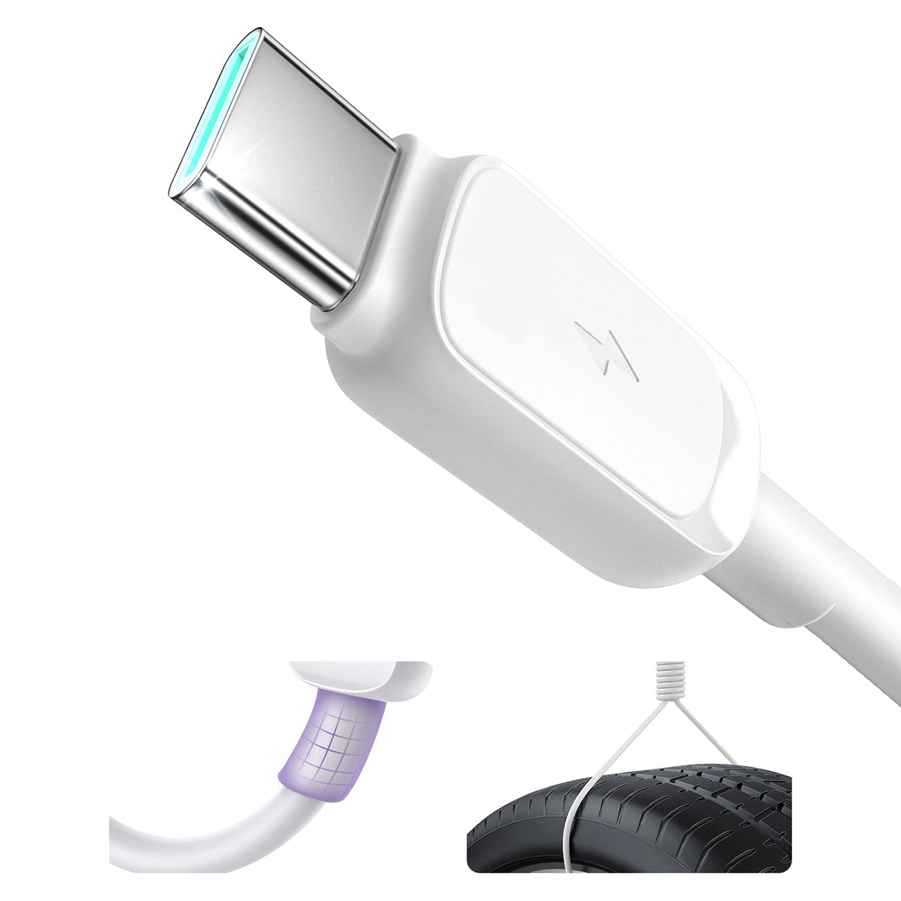 Cavo Dati e Ricarica USB-A - USB-C Joyroom S-A14, 20W, 1.2m, Bianco