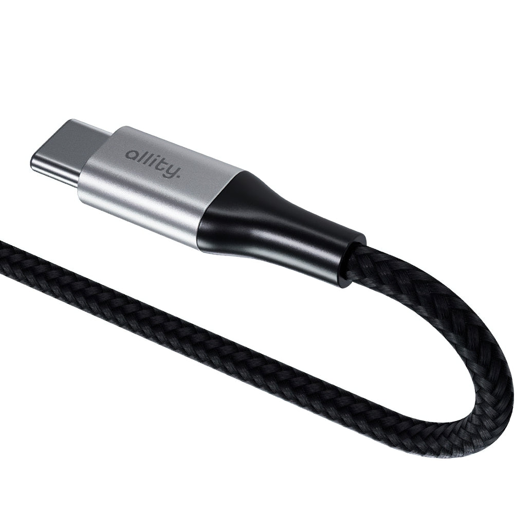 USB-C Data and Charging Cable - USB-C Allity. AUC-01, 100W, 2m, Black