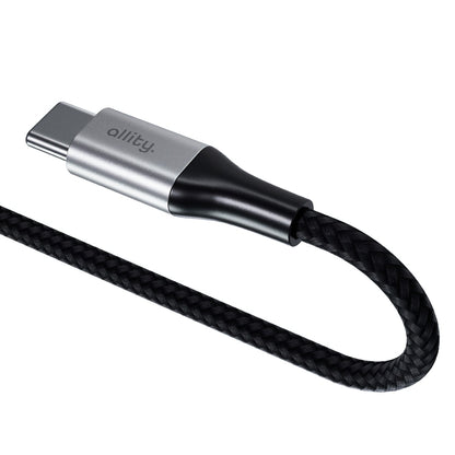 USB-C Data and Charging Cable - USB-C Allity. AUC-01, 100W, 2m, Black