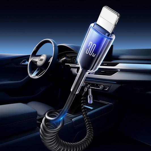 Cavo Dati e Ricarica USB-C - Lightning Joyroom S-A43 Crystal, 30W, 1.5m, Nero