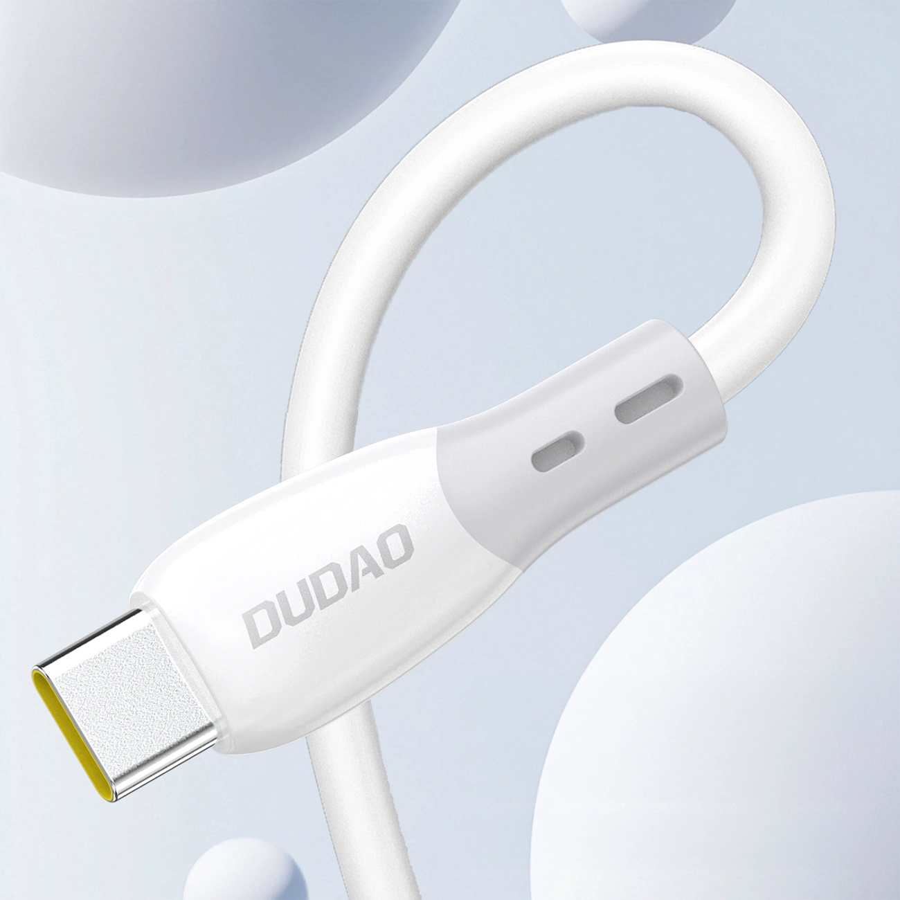 Cavo Dati e Ricarica USB-C - USB-C Dudao L25SC, 60W, 2m, Bianco