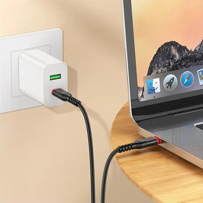 Cavo Dati e Ricarica USB-C - USB-C HOCO X59 Victory, 60W, 3m, Nero