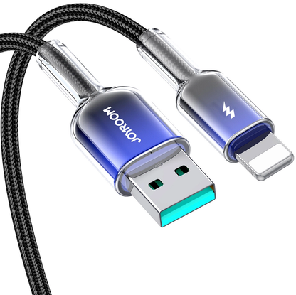 Cavo Dati e Ricarica USB-A - Lightning Joyroom S-A42, 18W, 1,2m, Nero