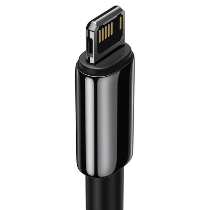 Cavo dati e ricarica USB-A - Lightning Baseus Tungsten Gold, 20W, 1 m, nero CALWJ-01 