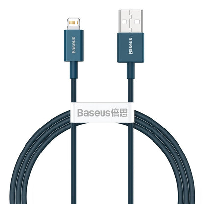 Cavo dati e ricarica USB-A - Lightning Baseus serie superiore, 20W, 1m, blu CALYS-A03 