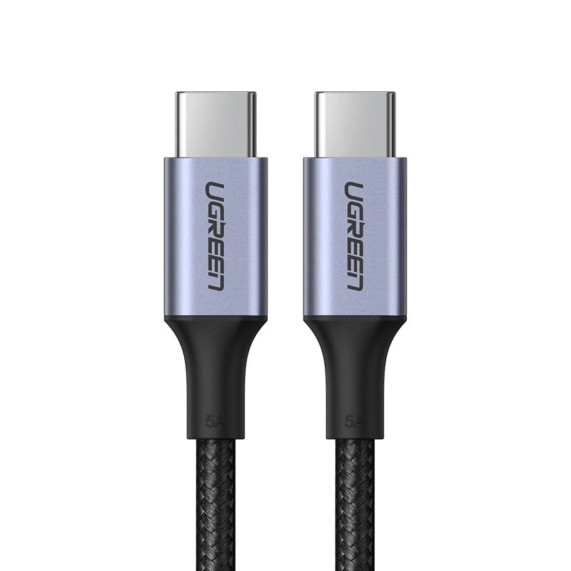 Cavo Dati e Ricarica USB-C - USB-C UGREEN US316, 100W, 0.5m, Grigio