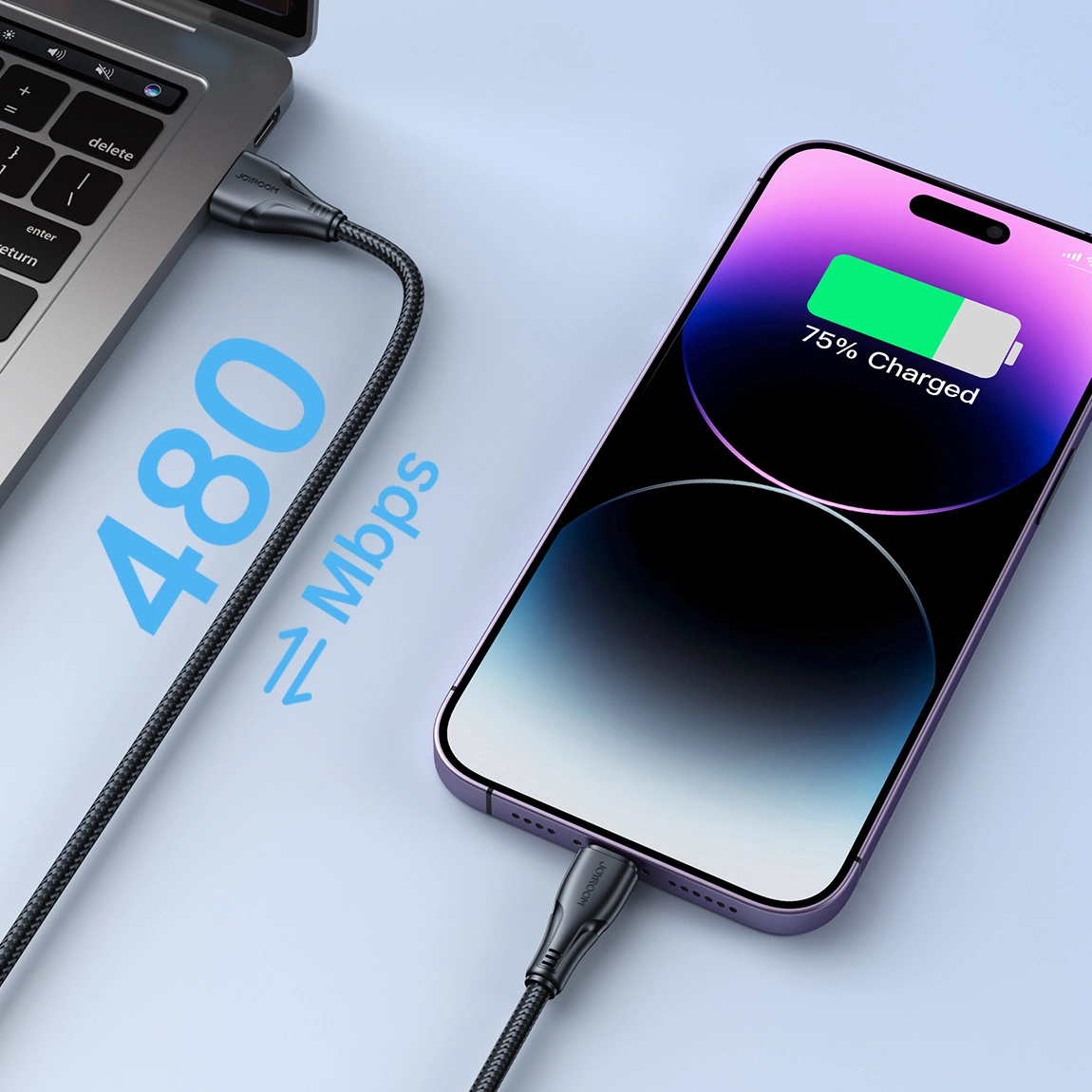 Cavo Dati e Ricarica USB-A - Lightning Joyroom S-A11, 18W, 1.2m, Nero