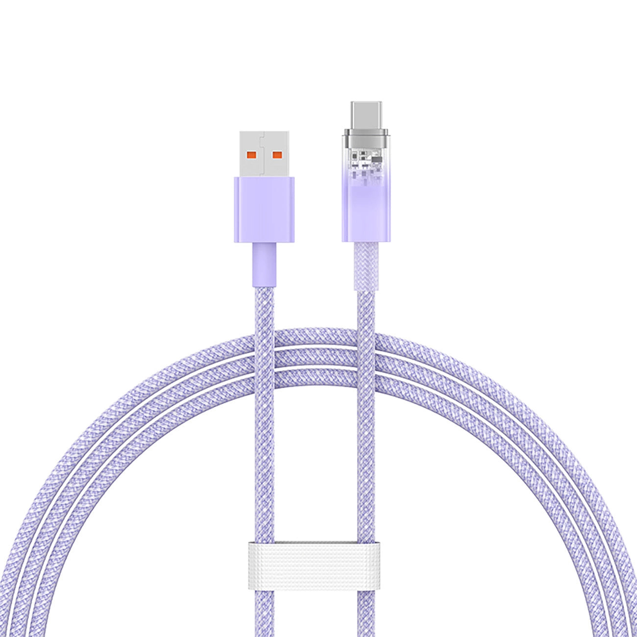 Cavo Dati e Ricarica USB-A - USB-C Baseus Explorer, 100W, 1m, Viola CATS010405