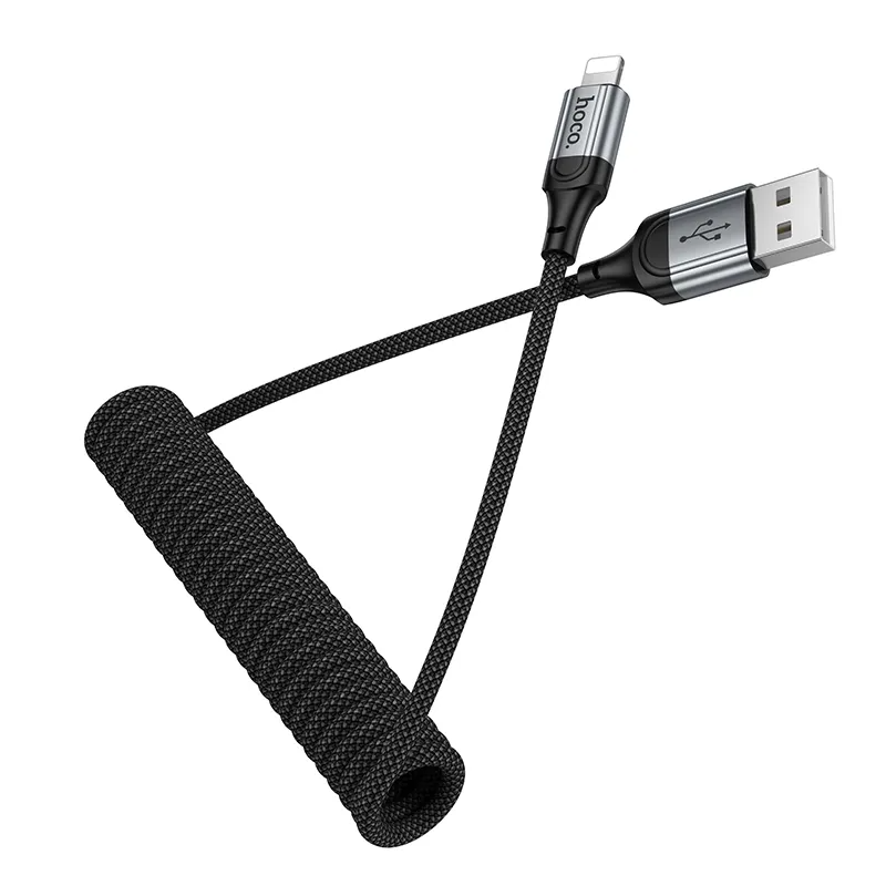 Cavo Dati e Ricarica USB-A - Lightning HOCO X121, 27W, 1.5m, Nero