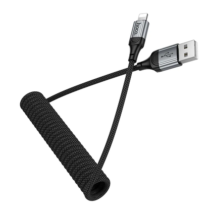 Cavo Dati e Ricarica USB-A - Lightning HOCO X121, 27W, 1.5m, Nero