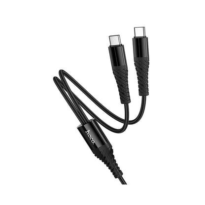 Cavo di Ricarica USB-C - 2 x USB-C HOCO X123, 10W, 1m, Nero