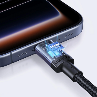 USB-C Data and Charging Cable - USB-C UGREEN, 100W, 3m, Black
