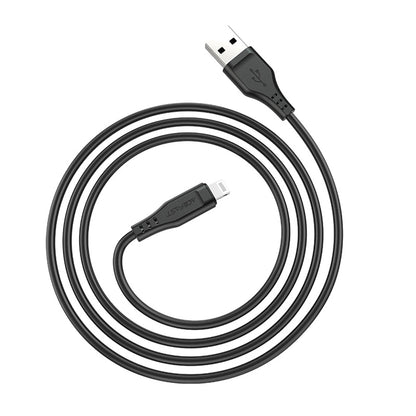 Cavo Dati e Ricarica USB-A - Lightning Acefast C3-02, 18W, 1.2m, Bianco