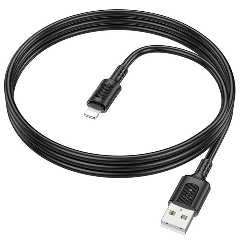 Cavo Dati e Ricarica USB-A - Lightning Borofone BX111 Feliz, 18W, 1m, Nero
