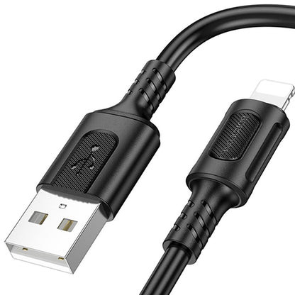 Cavo Dati e Ricarica USB-A - Lightning Borofone BX111 Feliz, 18W, 1m, Nero