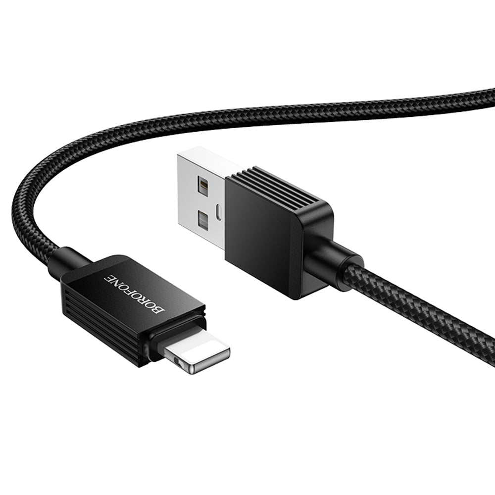 Cavo Dati e Ricarica USB-A - Lightning Borofone BX120 Placer, 18W, 1m, Nero