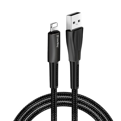 Cavo Dati e Ricarica USB-A - Lightning ColorWay CW-CBUL035, 18W, 1m, Nero