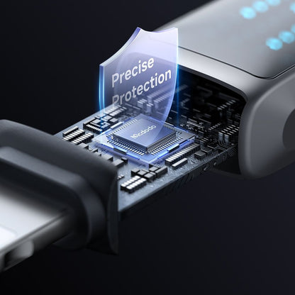 Cavo Dati e Ricarica USB-A - Lightning McDodo CA-5250 Display, 18W, 1.2m, Nero