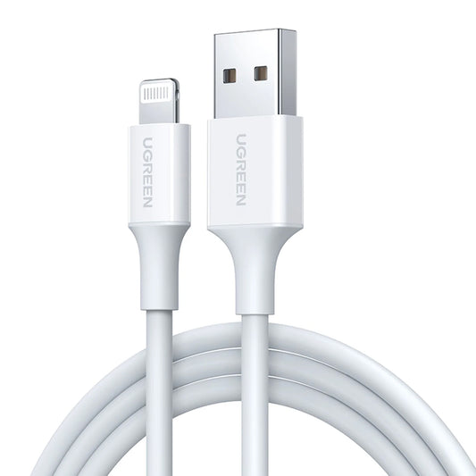Cavo Dati e Ricarica USB-A - Lightning UGREEN US155 (20728), 18W, 1m, Bianco