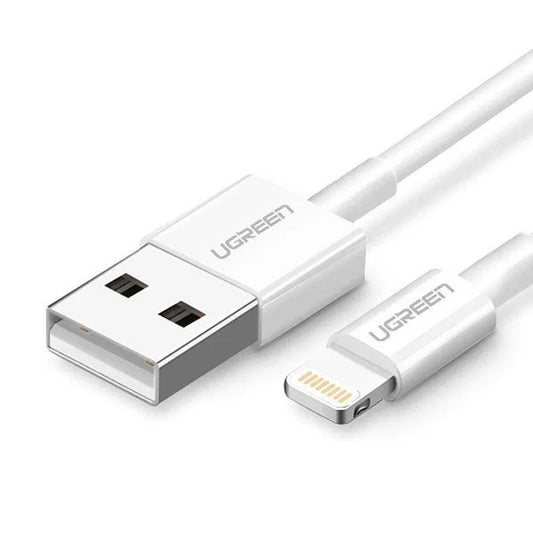 Cavo Dati e Ricarica USB-A - Lightning UGREEN US155 (20728), 18W, 1m, Bianco