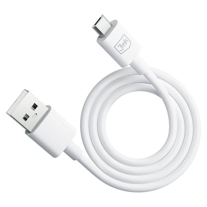 Cavo Dati e Ricarica USB-A - microUSB 3MK Hyper, 18W, 1.2m, Bianco