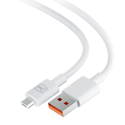 Cavo Dati e Ricarica USB-A - microUSB 3MK Hyper, 18W, 1.2m, Bianco