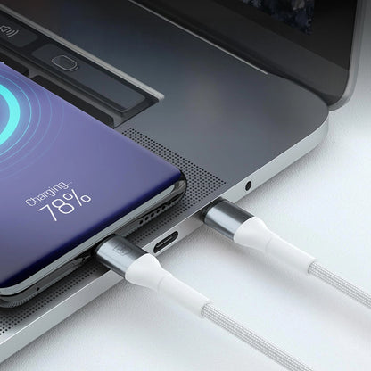 Cavo Dati e Ricarica USB-A - USB-C 3MK Hyper N, 18W, 1m, Bianco