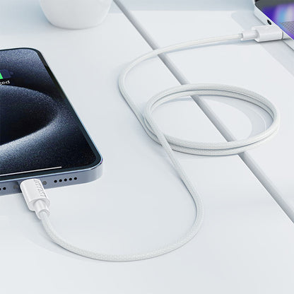 Cavo Dati e Ricarica USB-A - USB-C Acefast C18-04, 18W, 1.2m, Bianco