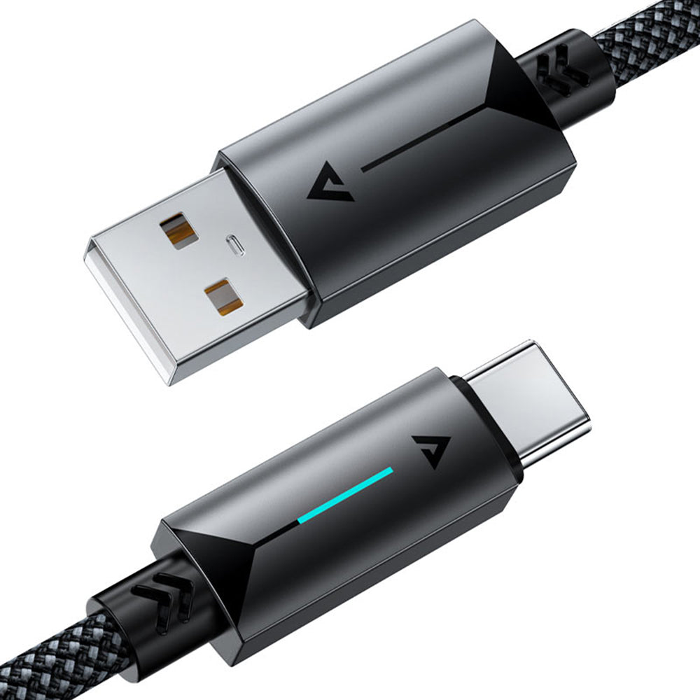Cavo Dati e Ricarica USB-A - USB-C Acefast C19-04, 18W, 1.2m, Nero