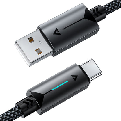 Cavo Dati e Ricarica USB-A - USB-C Acefast C19-04, 18W, 1.2m, Nero