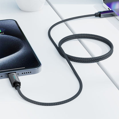 Cavo Dati e Ricarica USB-A - USB-C Acefast C19-04, 18W, 1.2m, Nero
