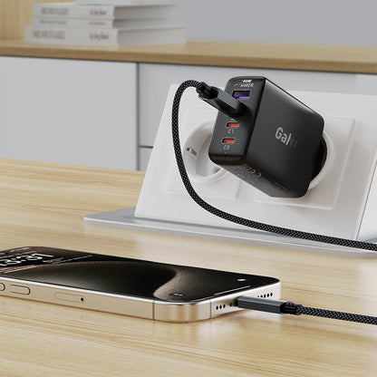 Cavo Dati e Ricarica USB-A - USB-C Acefast C19-04, 18W, 1.2m, Nero