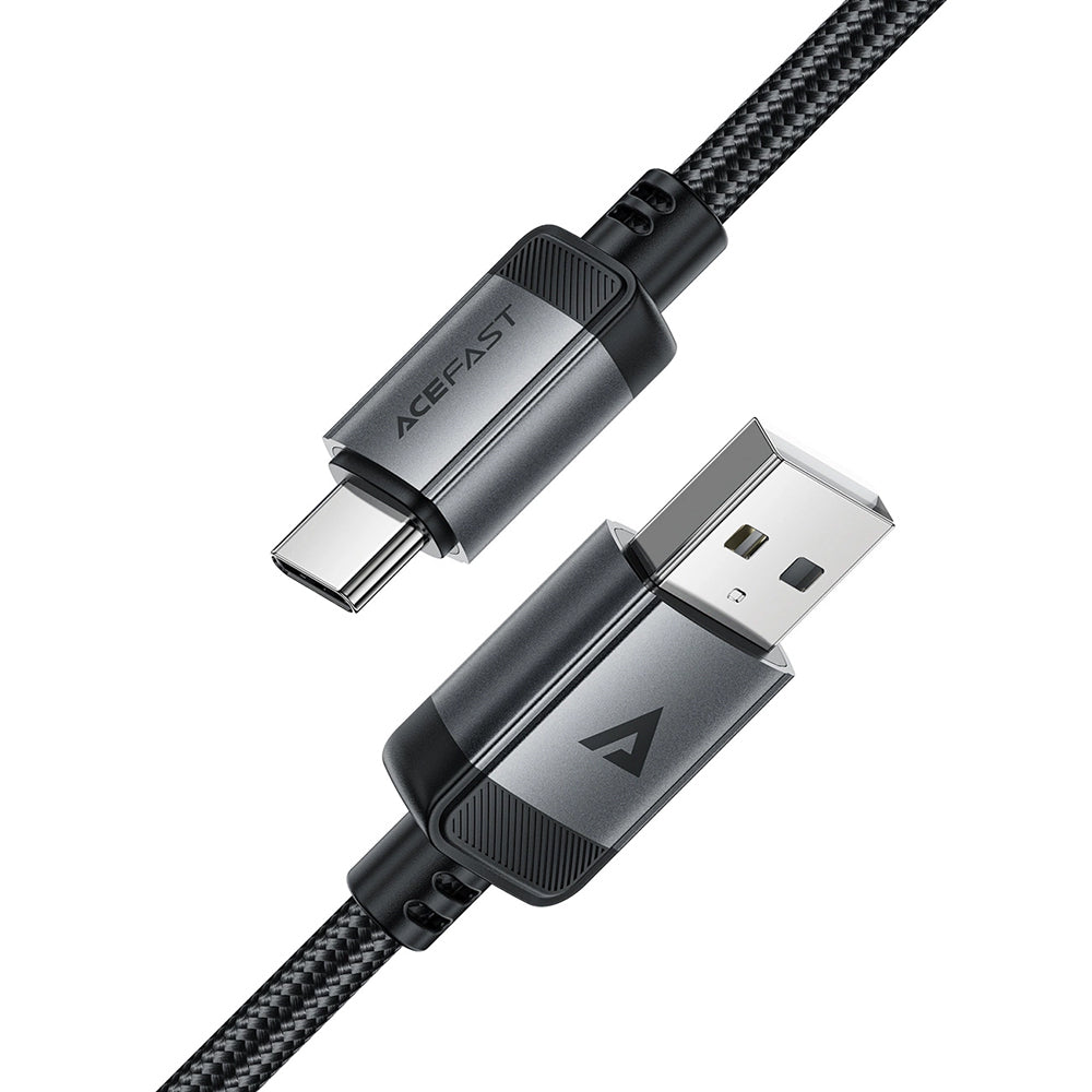 Cavo Dati e Ricarica USB-A - USB-C Acefast C20-04, 18W, 1.2m, Nero