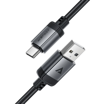 Cavo Dati e Ricarica USB-A - USB-C Acefast C20-04, 18W, 1.2m, Nero