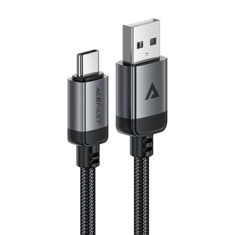 Cavo Dati e Ricarica USB-A - USB-C Acefast C20-04, 18W, 1.2m, Nero