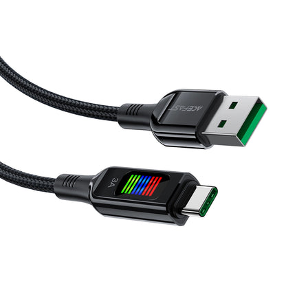Cavo Dati e Ricarica USB-A - USB-C Acefast C7-04, 18W, 1.2m, Nero