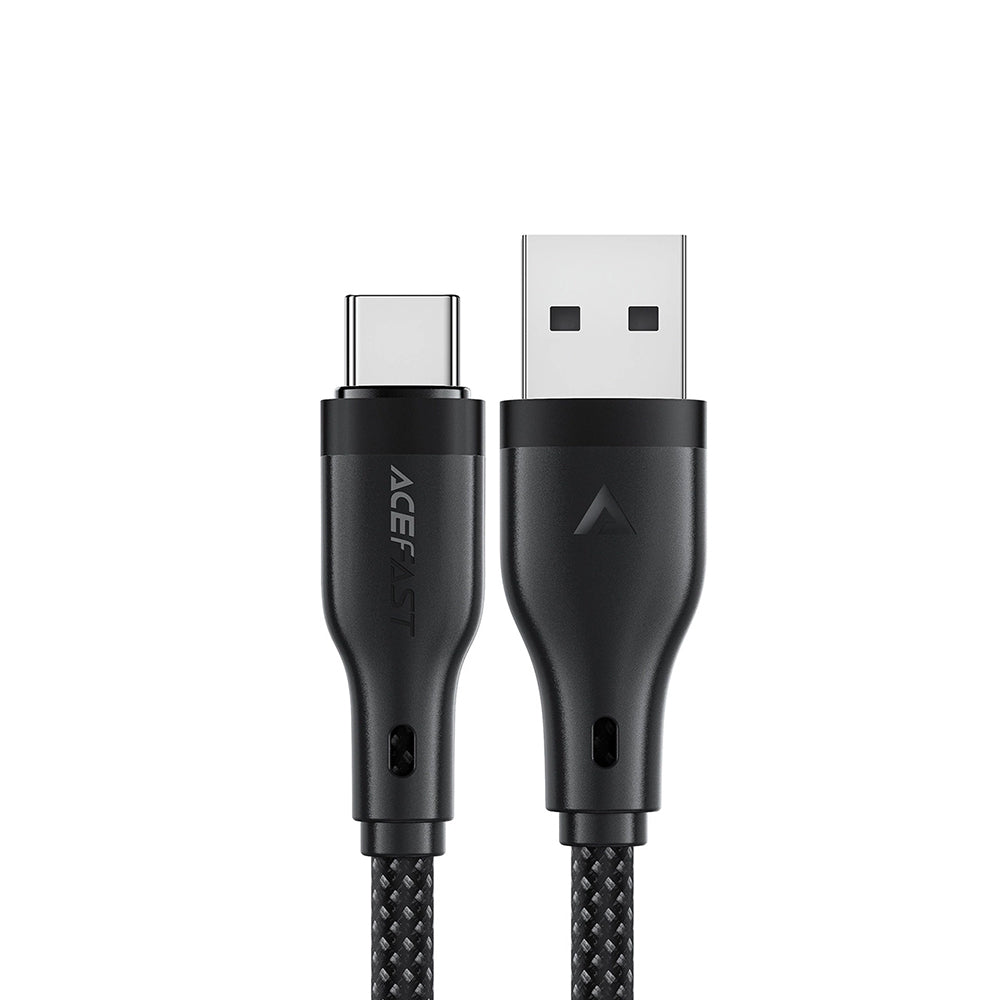 Cavo Dati e Ricarica USB-A - USB-C Acefast C8-04, 18W, 1.2m, Nero