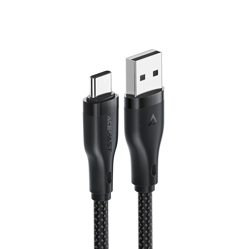 Cavo Dati e Ricarica USB-A - USB-C Acefast C8-04, 18W, 1.2m, Nero