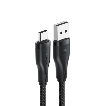 Cavo Dati e Ricarica USB-A - USB-C Acefast C8-04, 18W, 1.2m, Nero