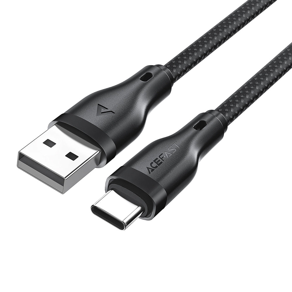 Cavo Dati e Ricarica USB-A - USB-C Acefast C8-04, 18W, 1.2m, Nero