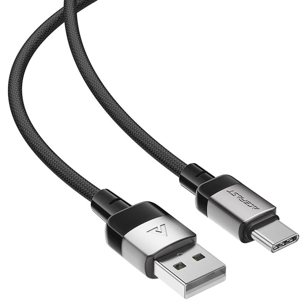 Cavo Dati e Ricarica USB-A - USB-C Acefast C9-04, 18W, 1.2m, Nero