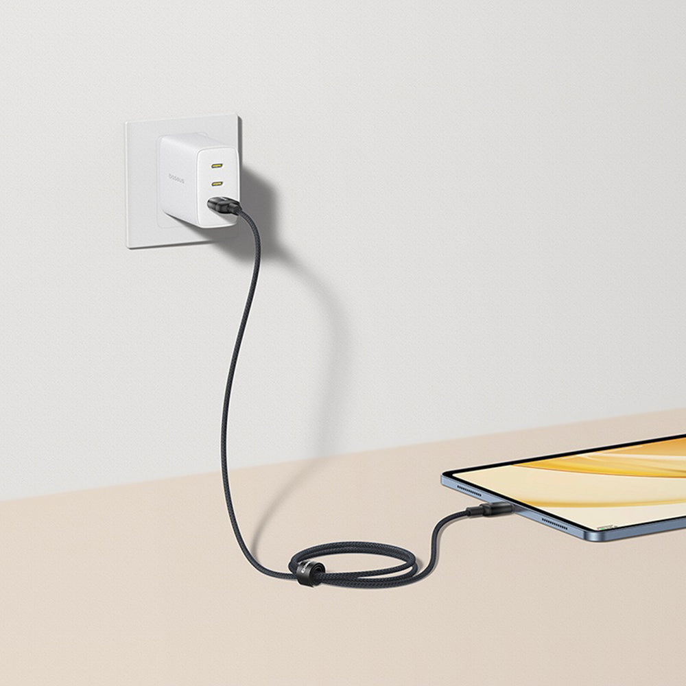 Cavo Dati e Ricarica USB-A - USB-C Baseus Discolor, 100W, 1m, Blu Verde E0420801