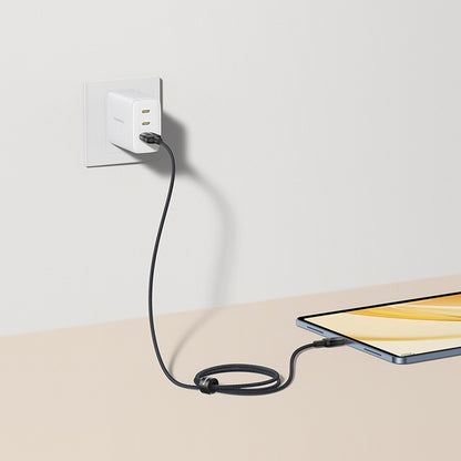 Cavo Dati e Ricarica USB-A - USB-C Baseus Discolor, 100W, 1m, Blu Verde E0420801