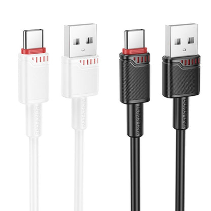 Cavo Dati e Ricarica USB-A - USB-C Borofone BX110 Beneficio, 18W, 1m, Bianco