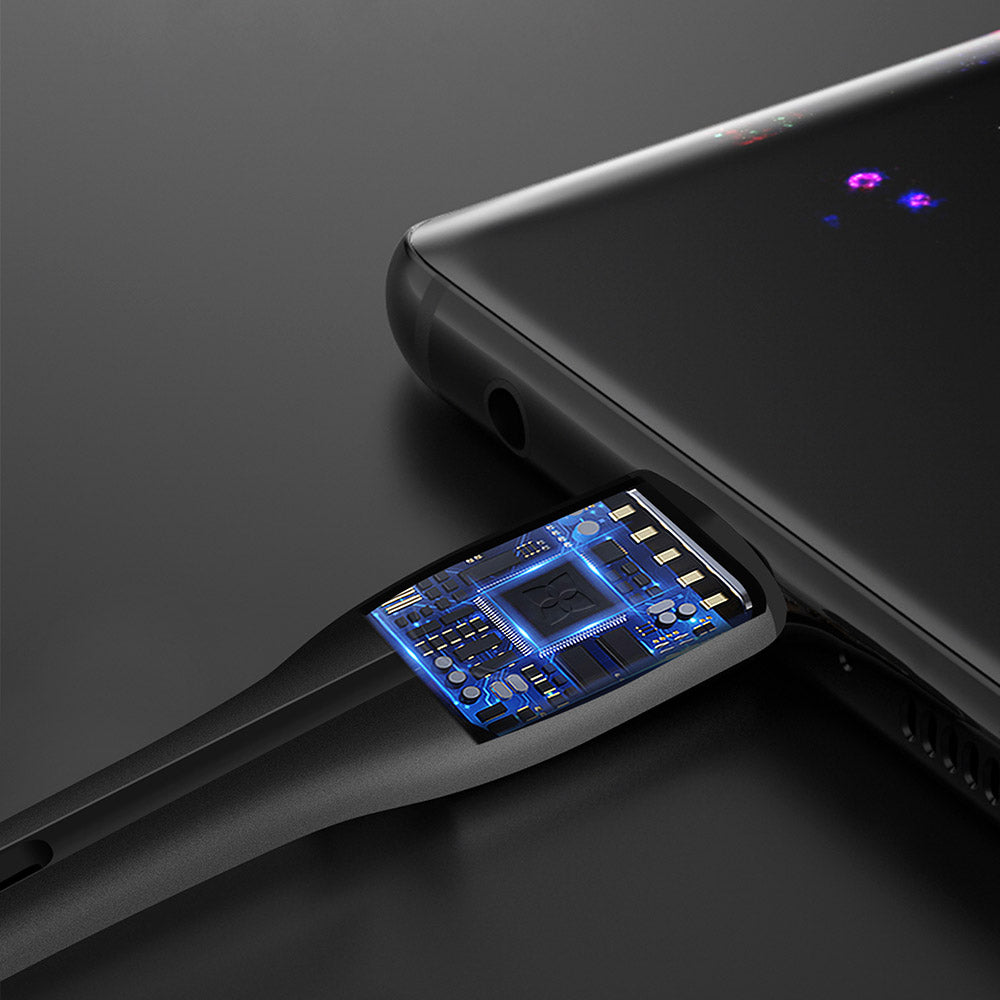 Cavo Dati e Ricarica USB-A - USB-C ColorWay CW-CBUC034, 18W, 1m, Nero