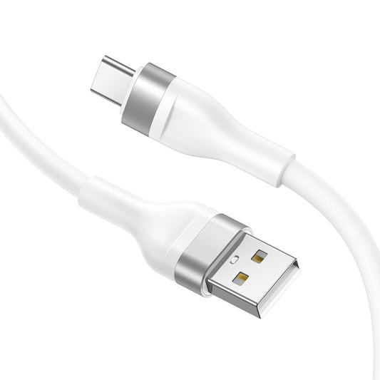 Cavo Dati e Ricarica USB-A - USB-C Lito LD02C, 18W, 1.2m, Bianco