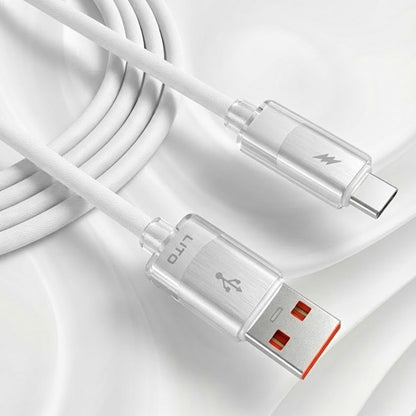Cavo Dati e Ricarica USB-A - USB-C Lito LD07, 18W, 1m, Bianco