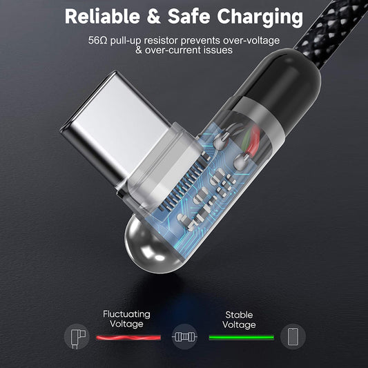 Cavo Dati e Ricarica USB-A - USB-C Lito LD13C, 18W, 1m, Nero