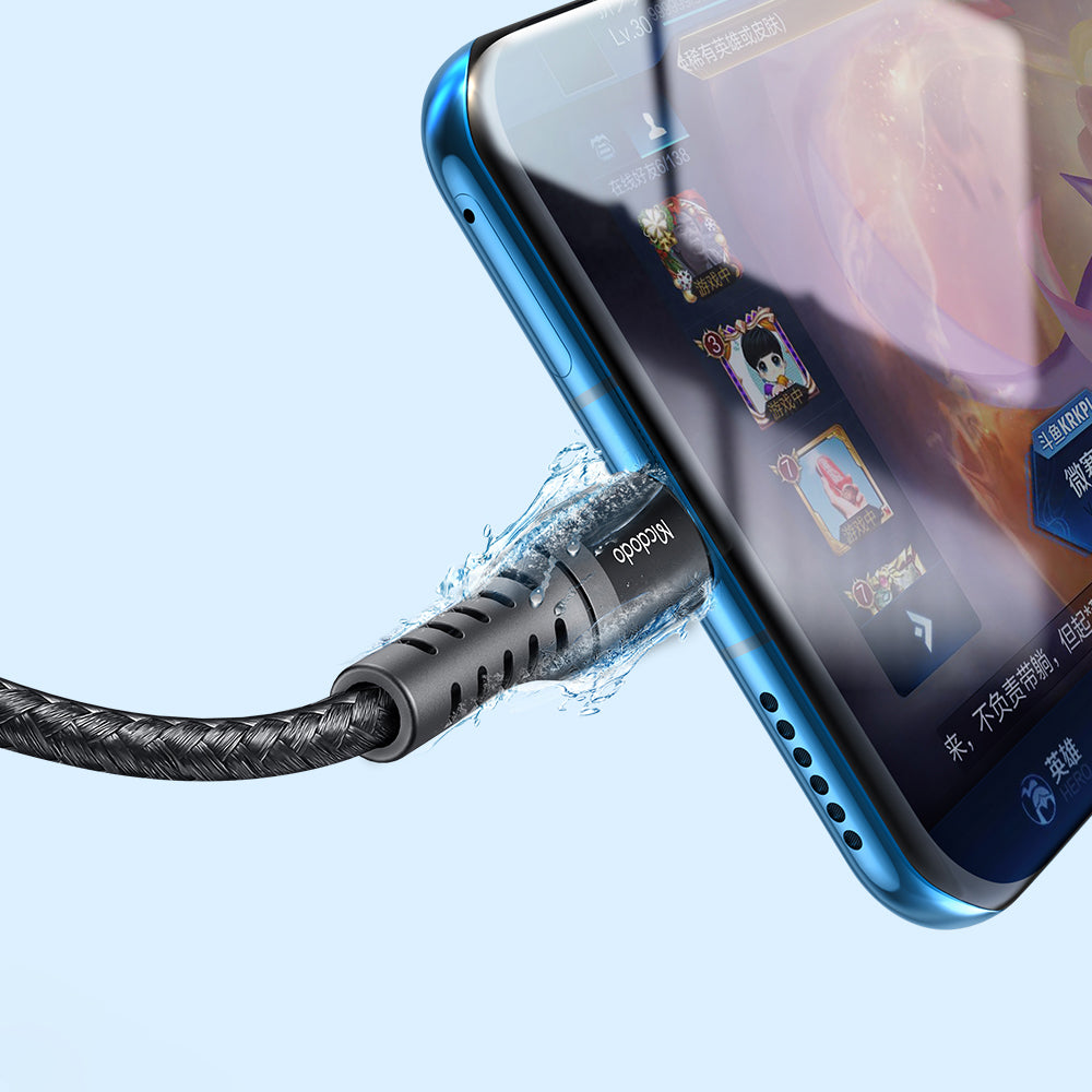 USB-A to USB-C McDodo CA-2271 Data and Charging Cable, 18W, 1m, Black