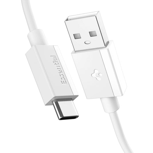 Cavo Dati e Ricarica USB-A - USB-C Spigen Essential, 60W, 1m, Bianco